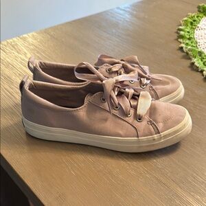 Sperry Women's Lavender Canvas Sneakers